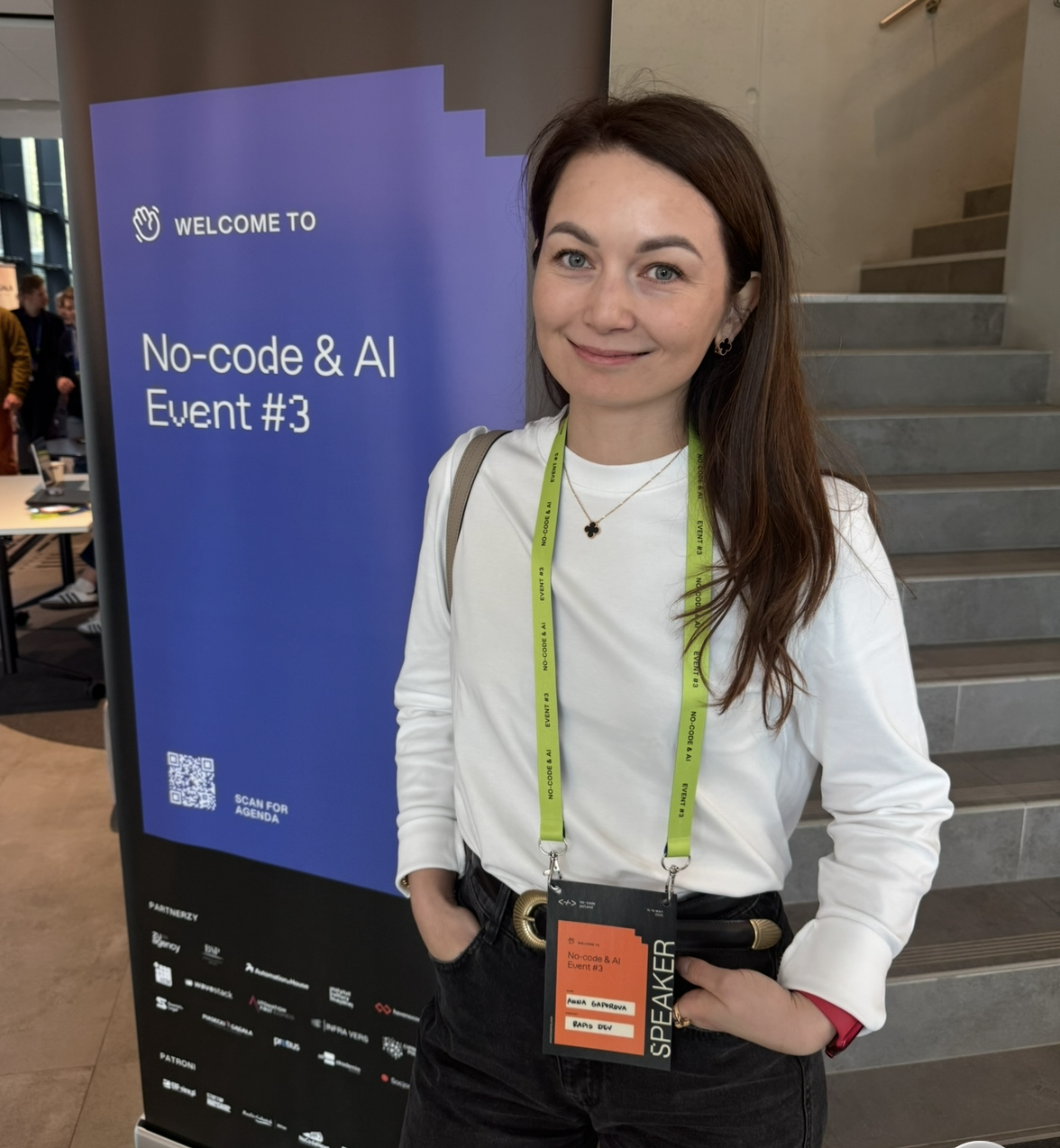 Speaking at the No-code & AI Event